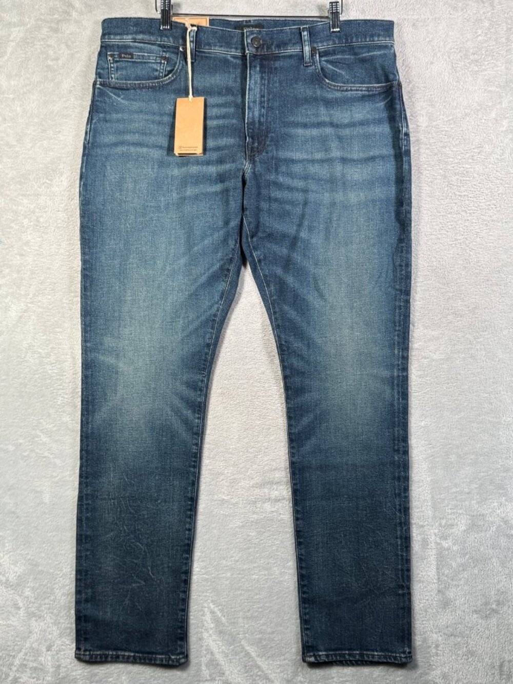 Ralph Lauren Jeans Mens 36x32 Blue Sullivan SLIM Fit Stretch Performance Denim